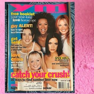 YM Young & Modern Magazine August
1997 Spice Girls on Smooching